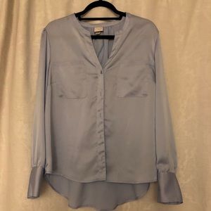 A New Day light blue blouse.